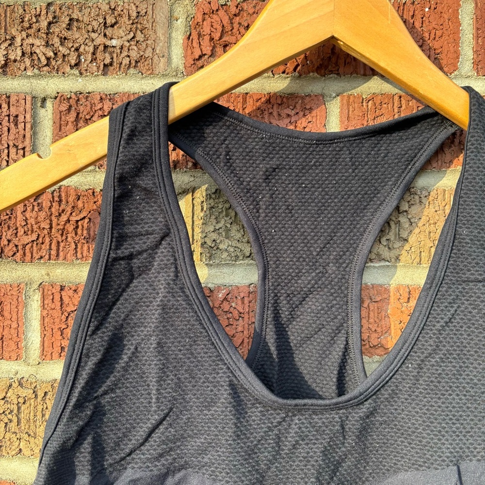 Fabletics Black Bodycon Athletic Breathlable Race… - image 3